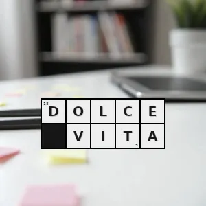 Hasło krzyżówkowe słodkieżycie - dolce vita – rozwiązanie, synonimy, podpowiedzi i definicje krzyżówkowe